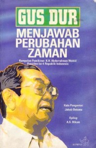 cover buku "Gus Dur menjawab Perubahan Zaman"
